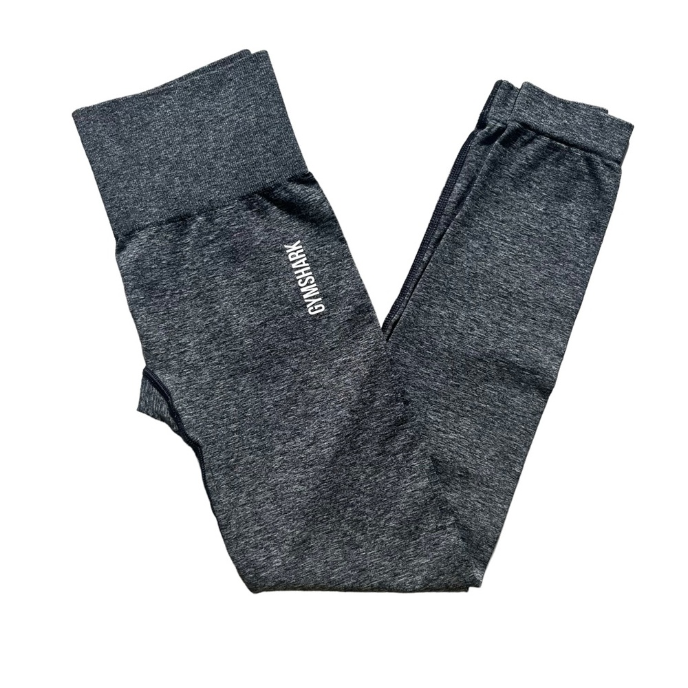 Gymshark Women’s Size XS Heather Gray Marl Adapt Ankle Length Seamless Leggings